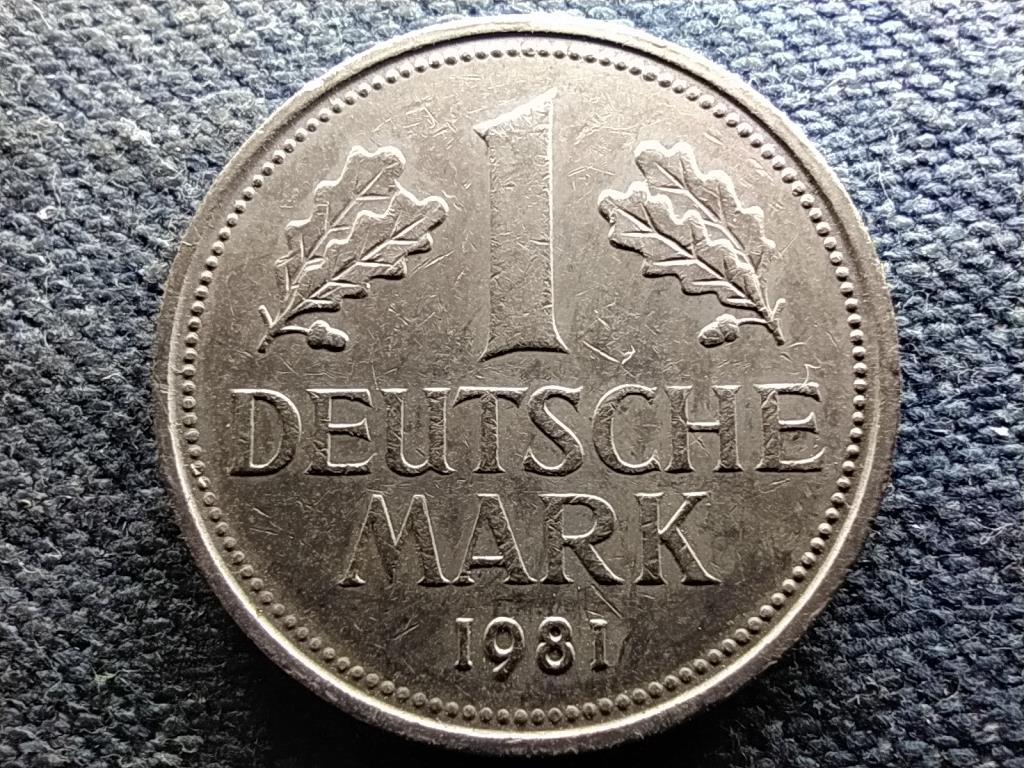 Németország NSZK (1949-1990) 1 Márka 1981 D