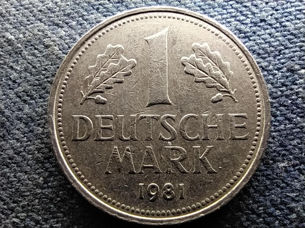 Németország NSZK (1949-1990) 1 Márka 1981 F