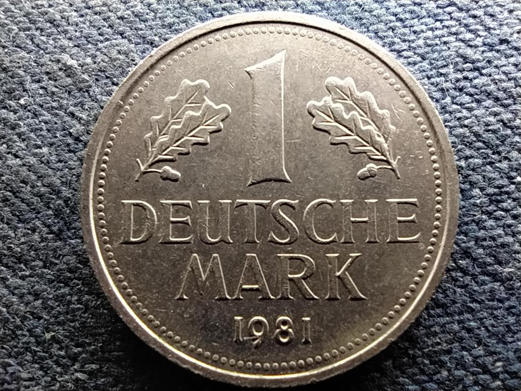 Németország NSZK (1949-1990) 1 Márka 1981 J