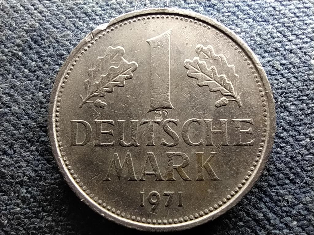 Németország NSZK (1949-1990) 1 Márka 1971 F