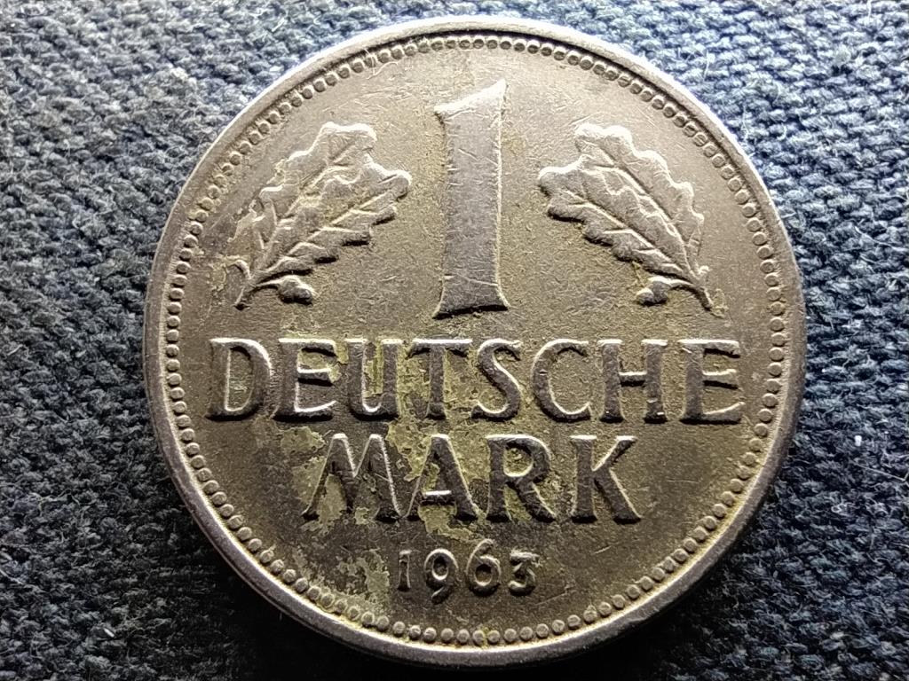 Németország NSZK (1949-1990) 1 Márka 1963 F