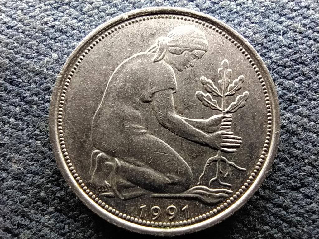 Németország 50 Pfennig 1991 D