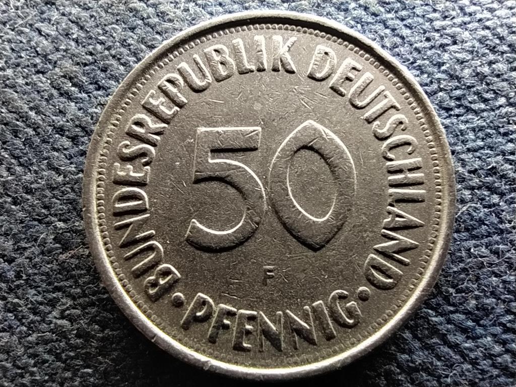 Németország NSZK (1949-1990) 50 Pfennig 1972 F