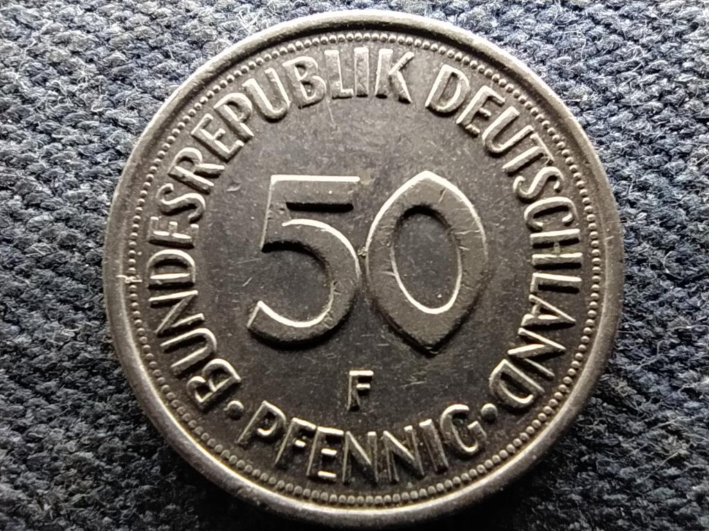 Németország NSZK (1949-1990) 50 Pfennig 1980 F