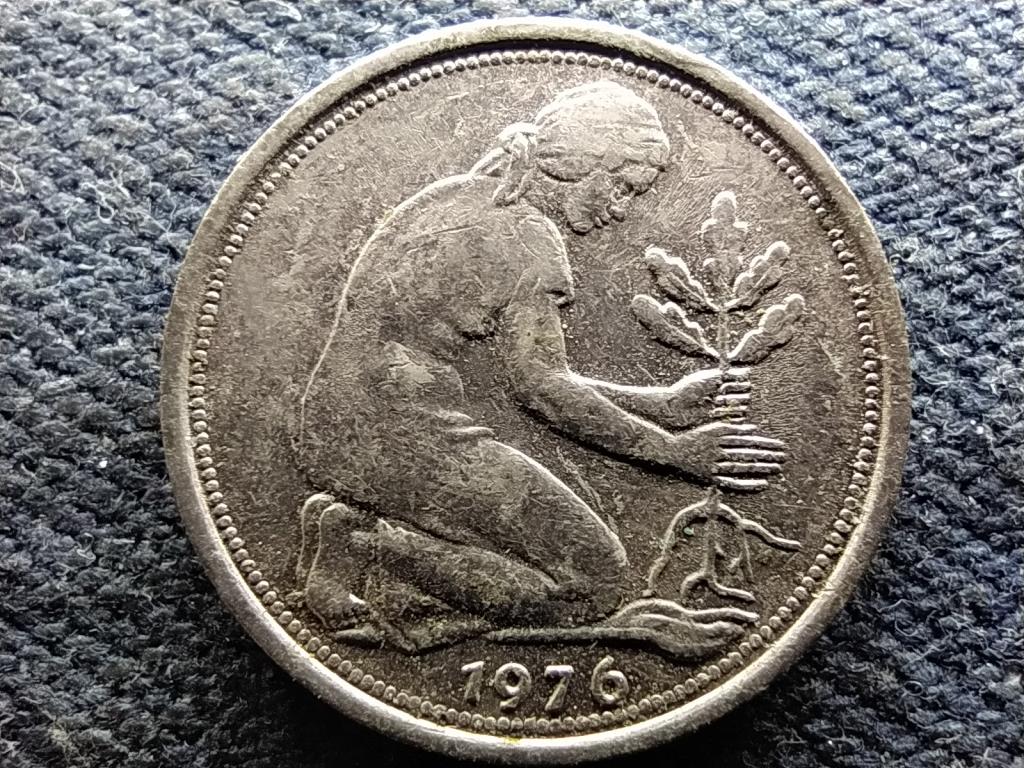 Németország NSZK (1949-1990) 50 Pfennig 1976 D