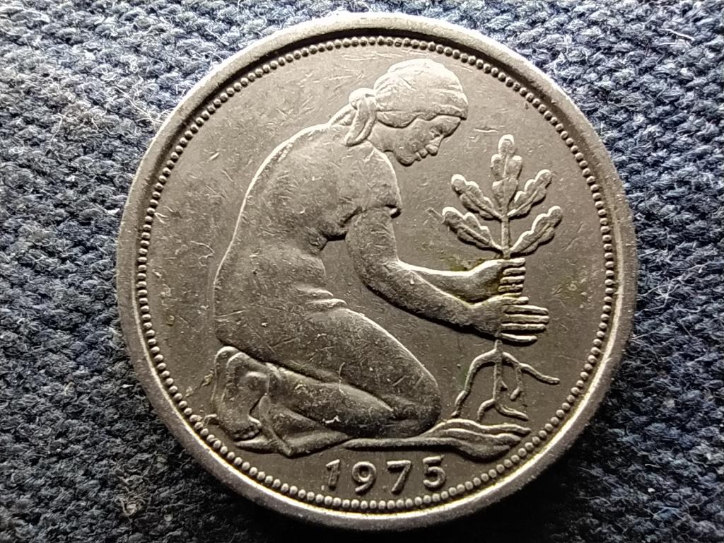 Németország Német Szocialista Köztársaság (1949-1990) 50 Pfennig 1975 J 