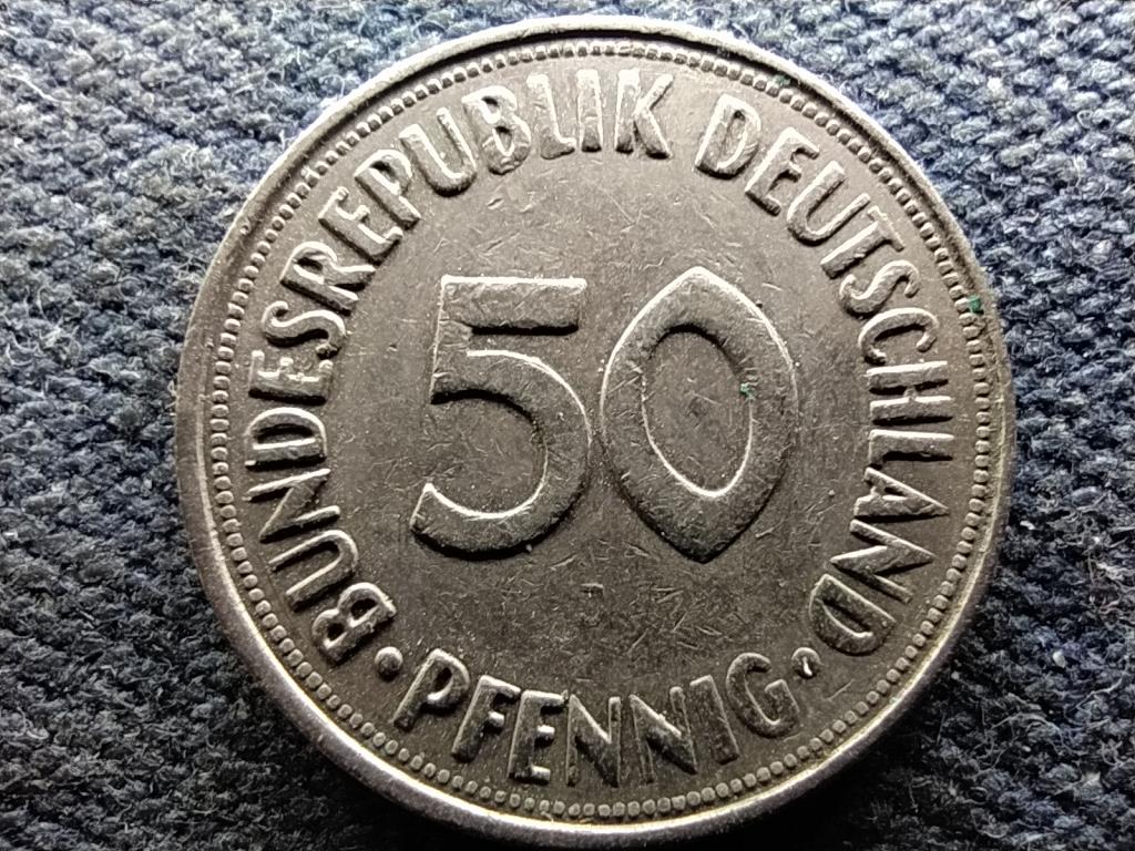 Németország NSZK (1949-1990) 50 Pfennig 1971 J