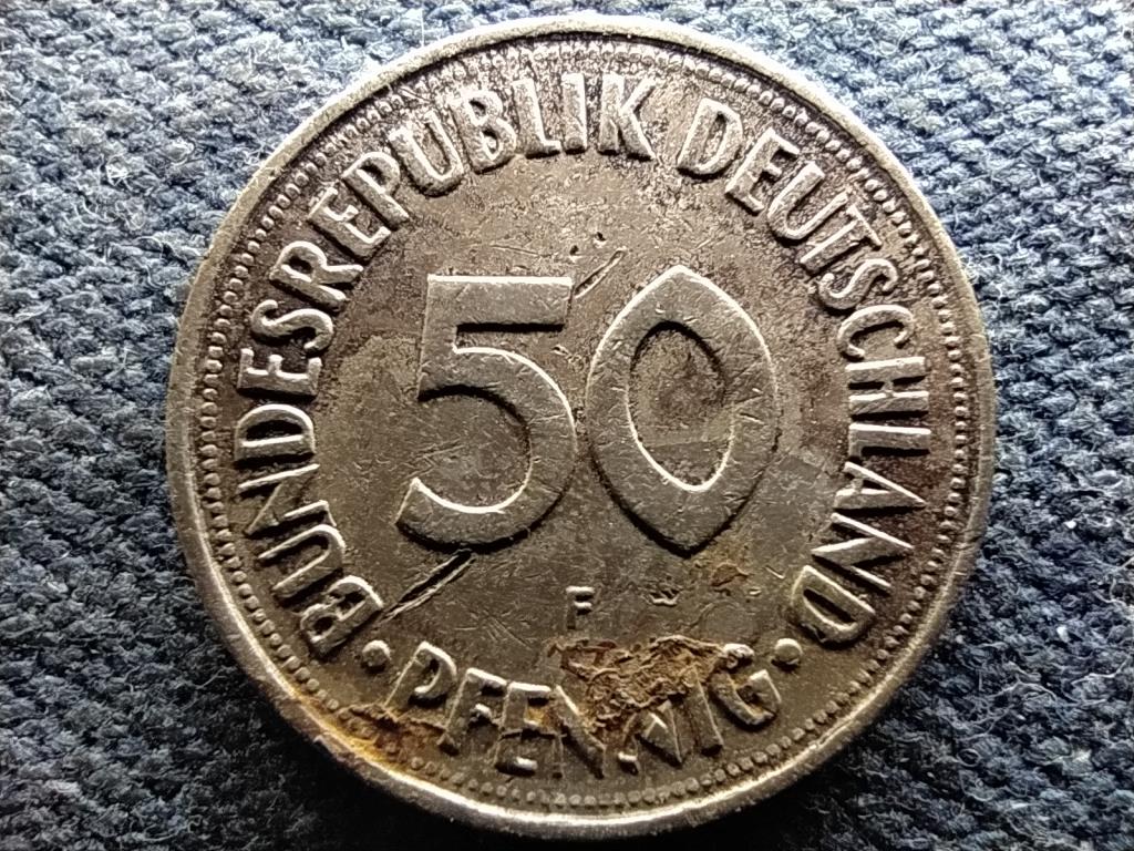 Németország NSZK (1949-1990) 50 Pfennig 1971 F