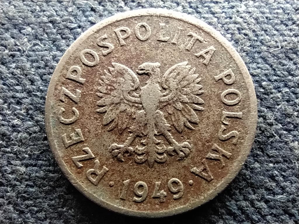 Lengyelország Második Köztársaság (1944-1952) 10 groszy réz-nikkel 1949