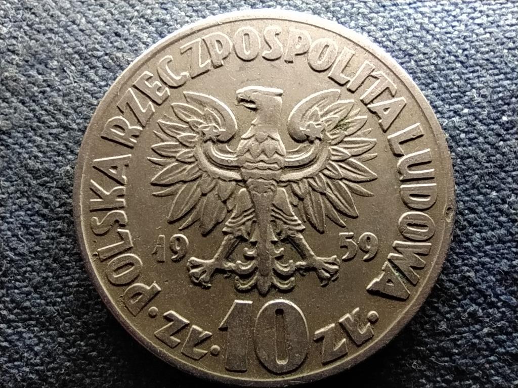 Lengyelország 10 Zloty Mikolaj Kopernik 1959