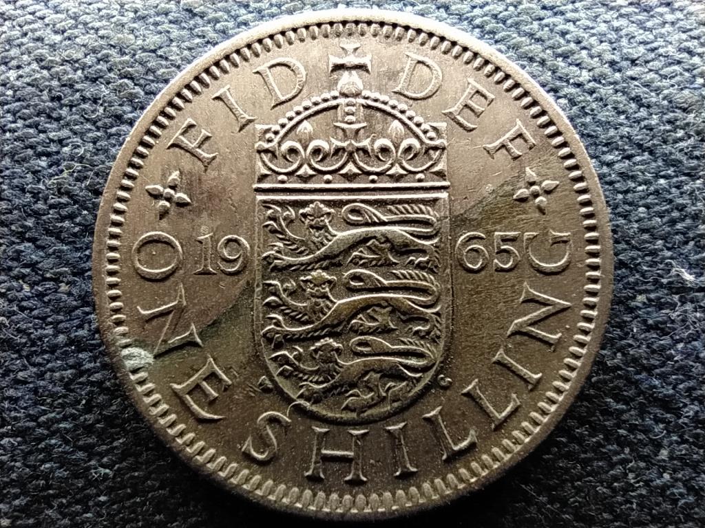 Anglia II. Erzsébet (1952-) 1 Shilling 1965