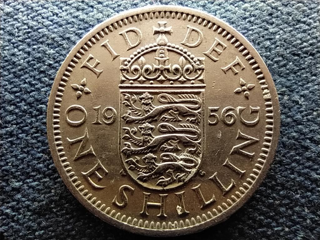 Anglia II. Erzsébet (1952-) 1 Shilling 1956