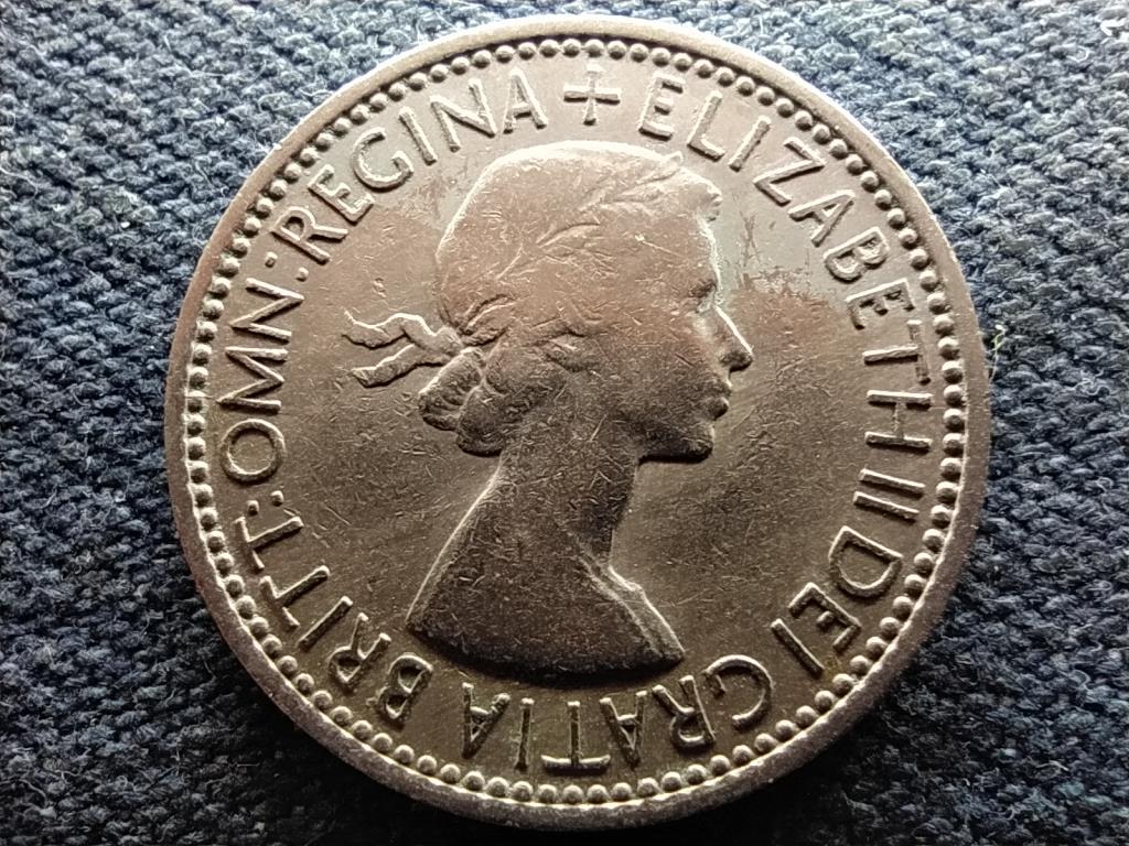 Anglia II. Erzsébet (1952-) skót címerpajzs 1 Shilling 1953