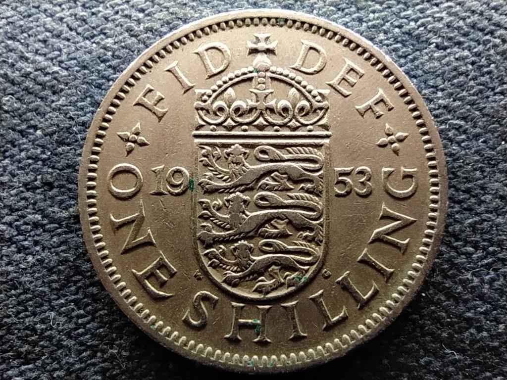 Anglia II. Erzsébet (1952-) 1 Shilling 1953