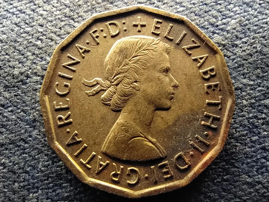 Anglia II. Erzsébet (1952-) 3 Penny 1963