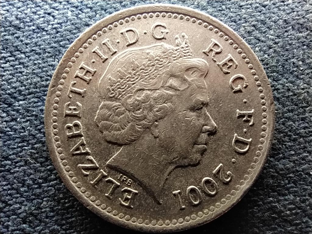 Anglia II. Erzsébet (1952-) 10 Penny 2001