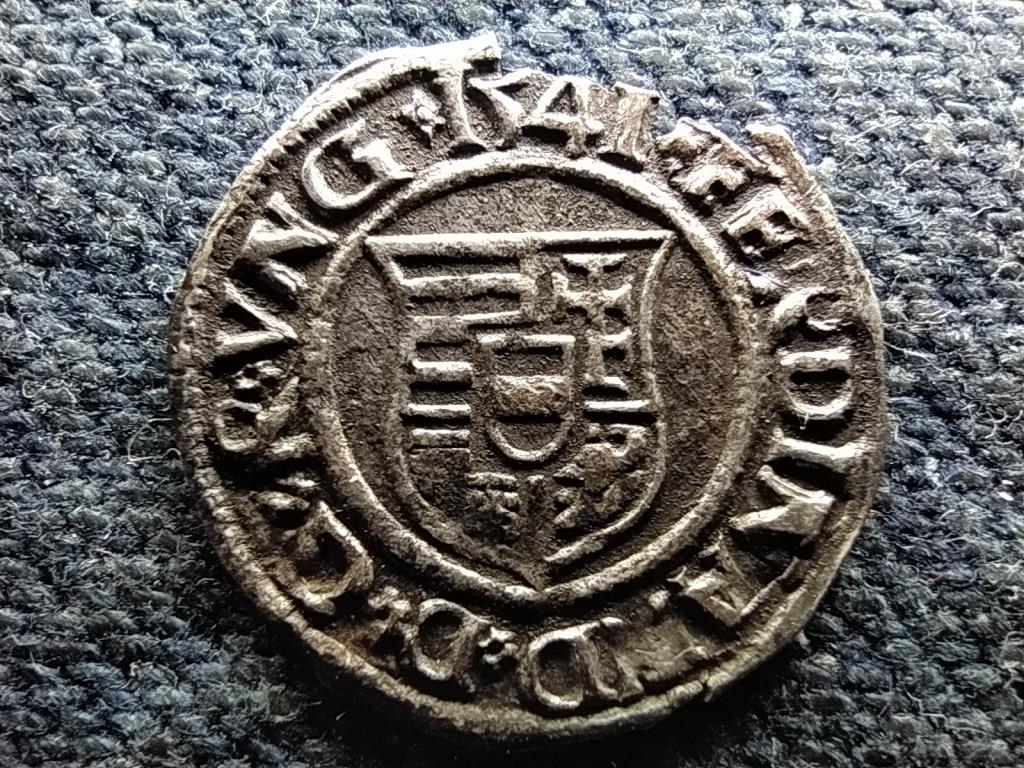 I. Ferdinánd (1526-1564) ezüst Dénár ÉH745 1541 KB