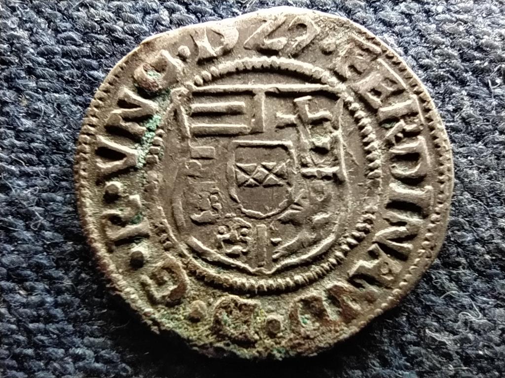 I. Ferdinánd (1526-1564) ezüst Dénár ÉH745 1529 KB