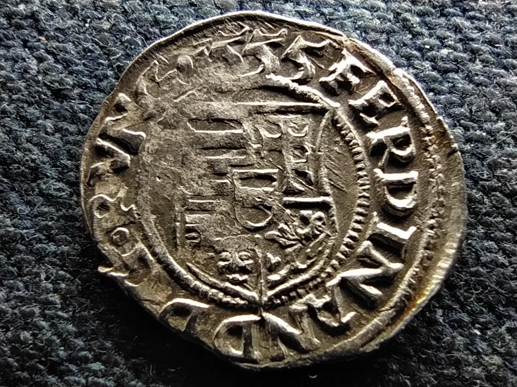 I. Ferdinánd (1526-1564) ezüst Dénár ÉH745 1555 KB