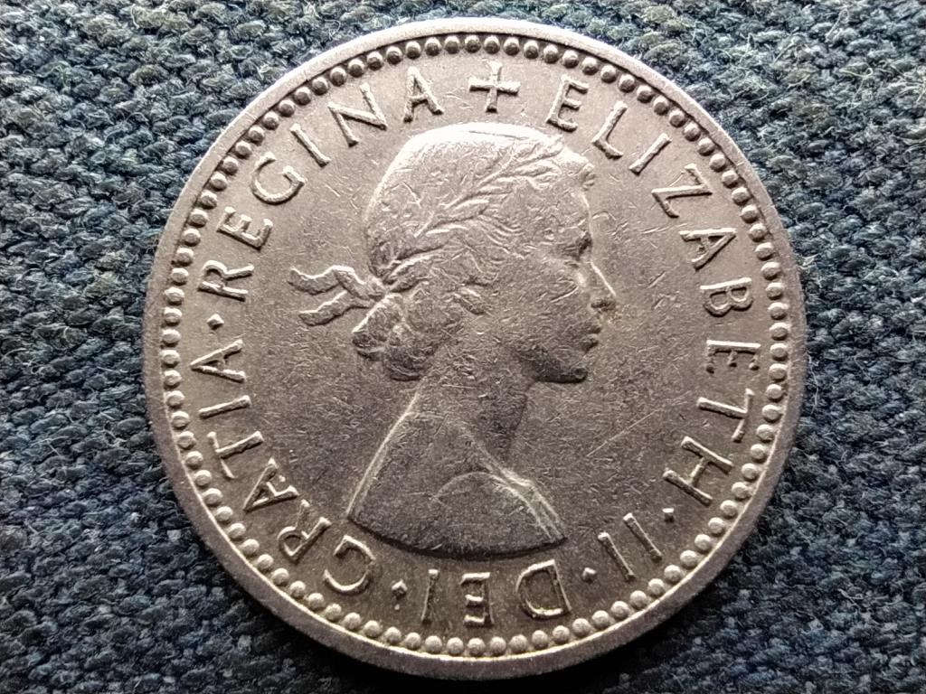 Anglia II. Erzsébet (1952-) 6 Penny 1962