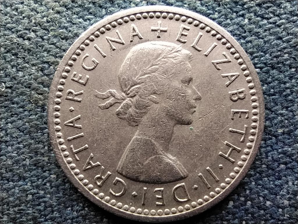 Anglia II. Erzsébet (1952-) 6 Penny 1961