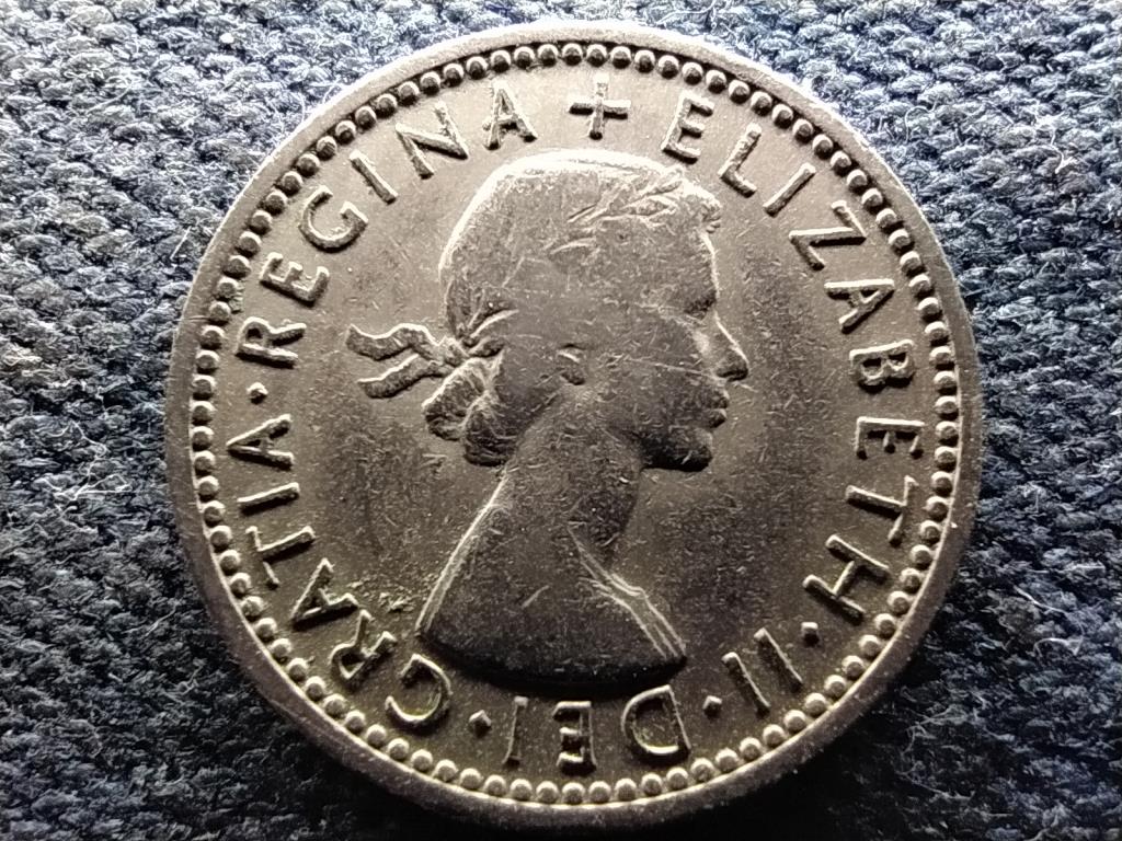 Anglia II. Erzsébet (1952-) 6 Penny 1956