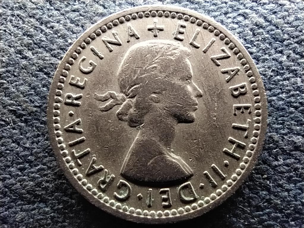 Anglia II. Erzsébet (1952-) 6 Penny 1955