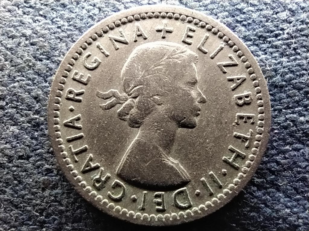 Anglia II. Erzsébet (1952-) 6 Penny 1954