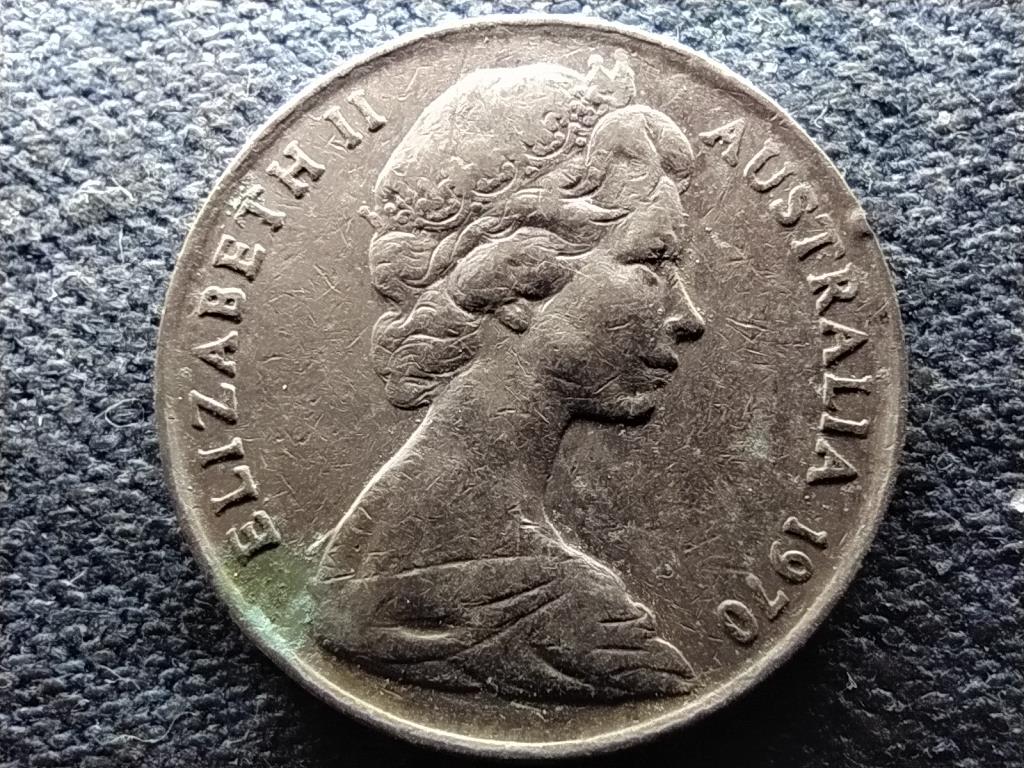 Ausztrália II. Erzsébet (1952-) lantfarkúmadár 10 Cent 1970