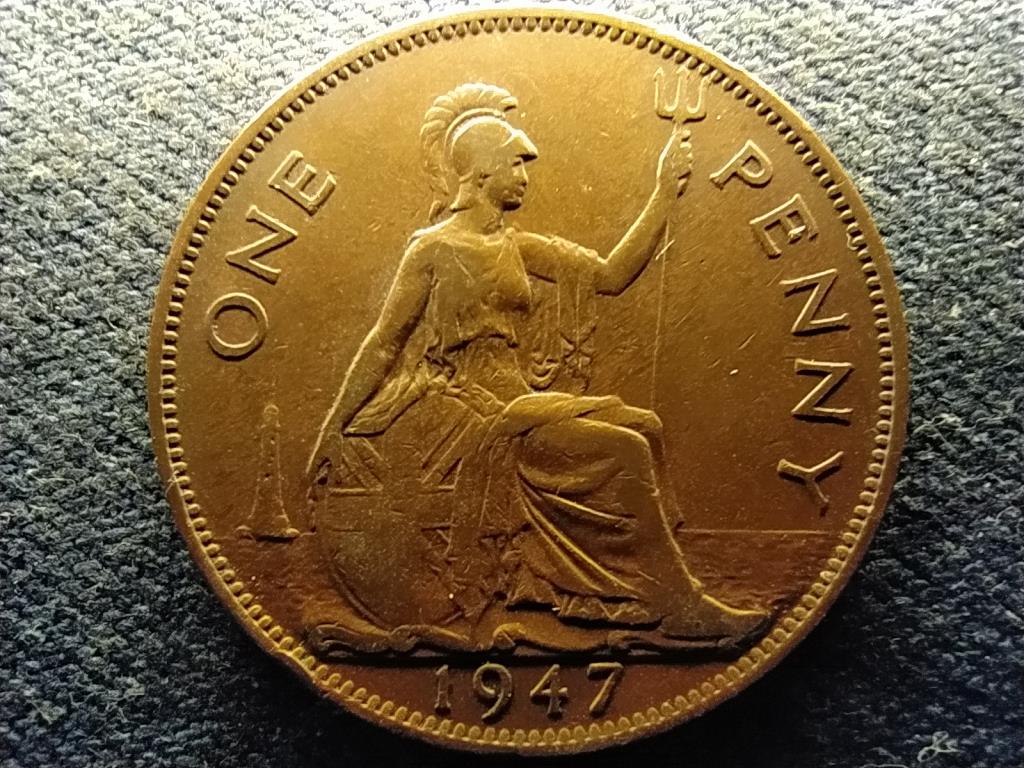 Anglia VI. György (1936-1952) 1 Penny 1947