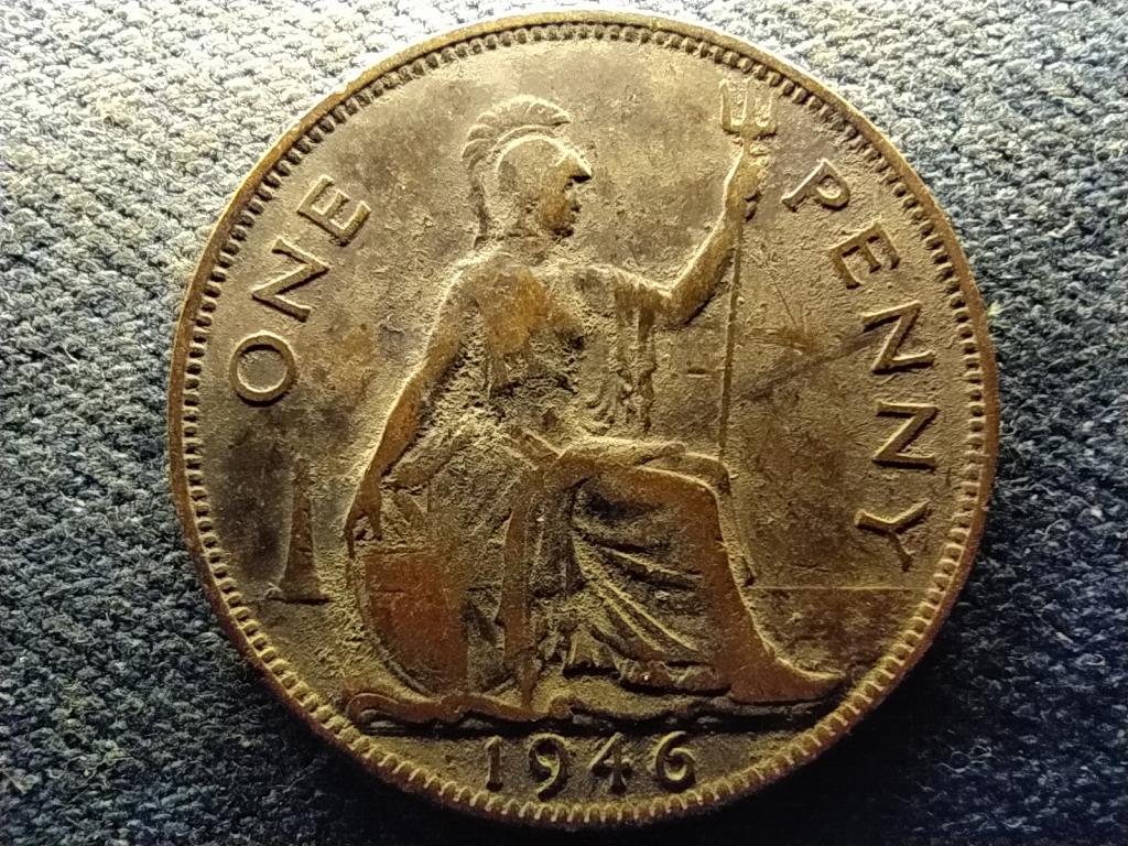 Anglia VI. György (1936-1952) 1 Penny 1946