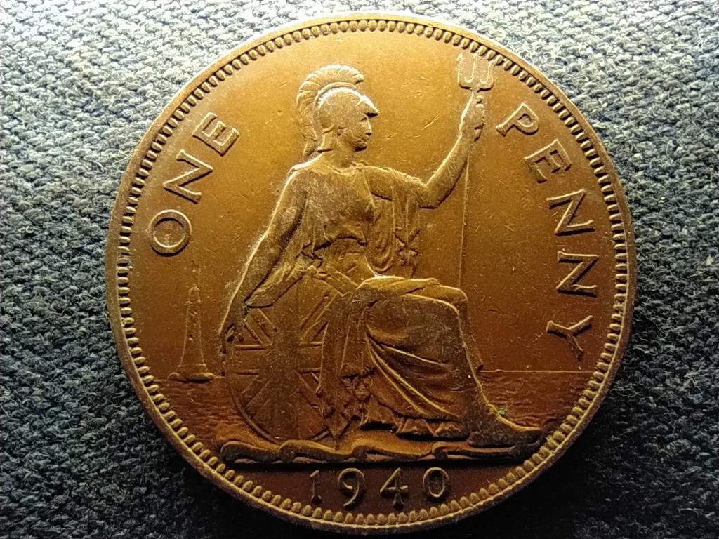 Anglia VI. György (1936-1952) 1 Penny 1940