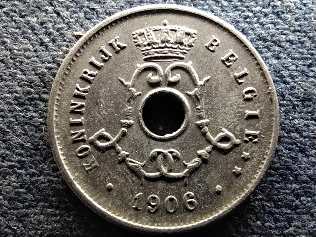 Belgium II. Lipót (1865-1909) 5 centime (holland felirat) 1906