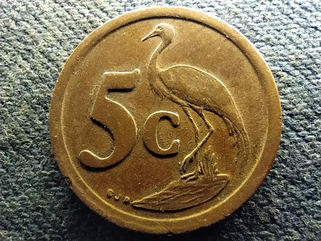 Dél-Afrikai Köztársaság Suid-Afrika 5 Cent 1993