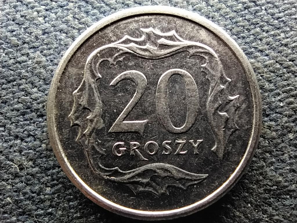 Lengyelország 20 groszy 2005 MW