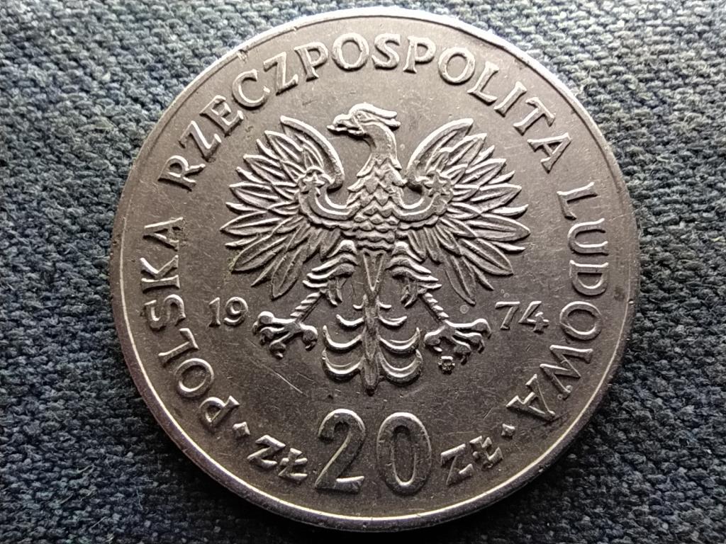 Lengyelország 20 Zloty Marceli Nowotko 1974 MW
