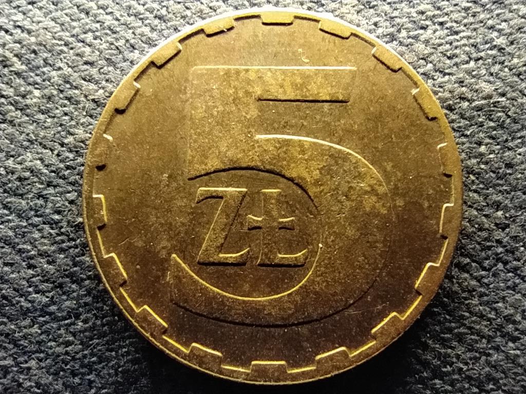 Lengyelország 5 Zloty 1986 MW