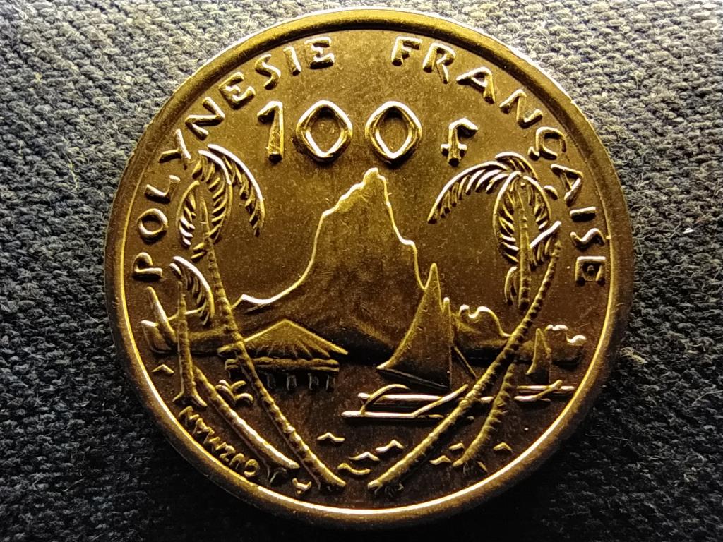 Francia Polinézia Franciaország tengerentúli területe (1946-1957) 100 frank 2007