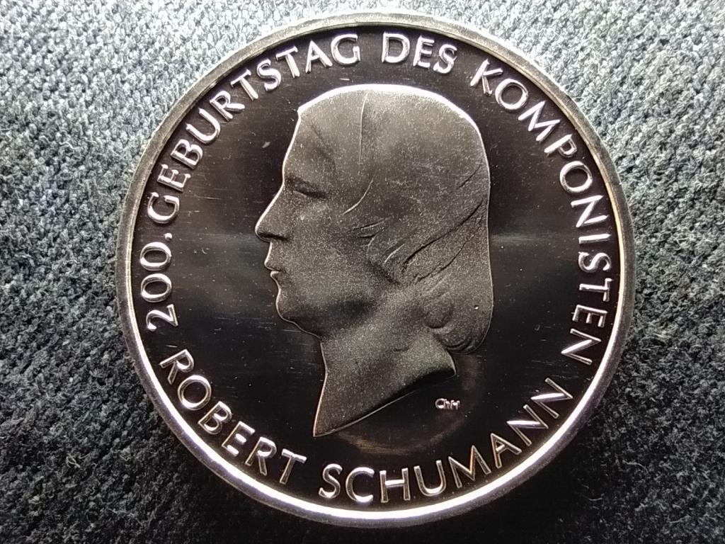 Németország Robert Schumann .625 ezüst 10 Euro 2010 J PP