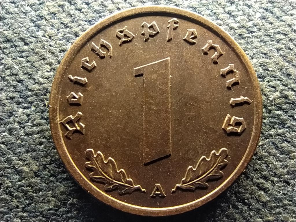 Németország Horogkeresztes 1 birodalmi pfennig 1939 A