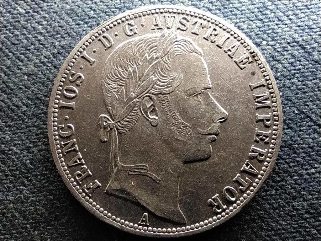 Ausztria Ferenc József .900 ezüst 1 Florin 1861 A