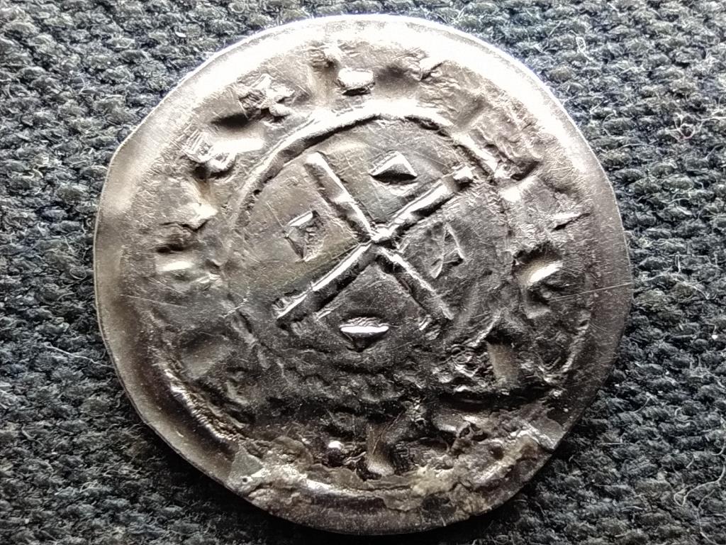I. (Szent) László (1077-1095) ezüst 1 Dénár ragasztott