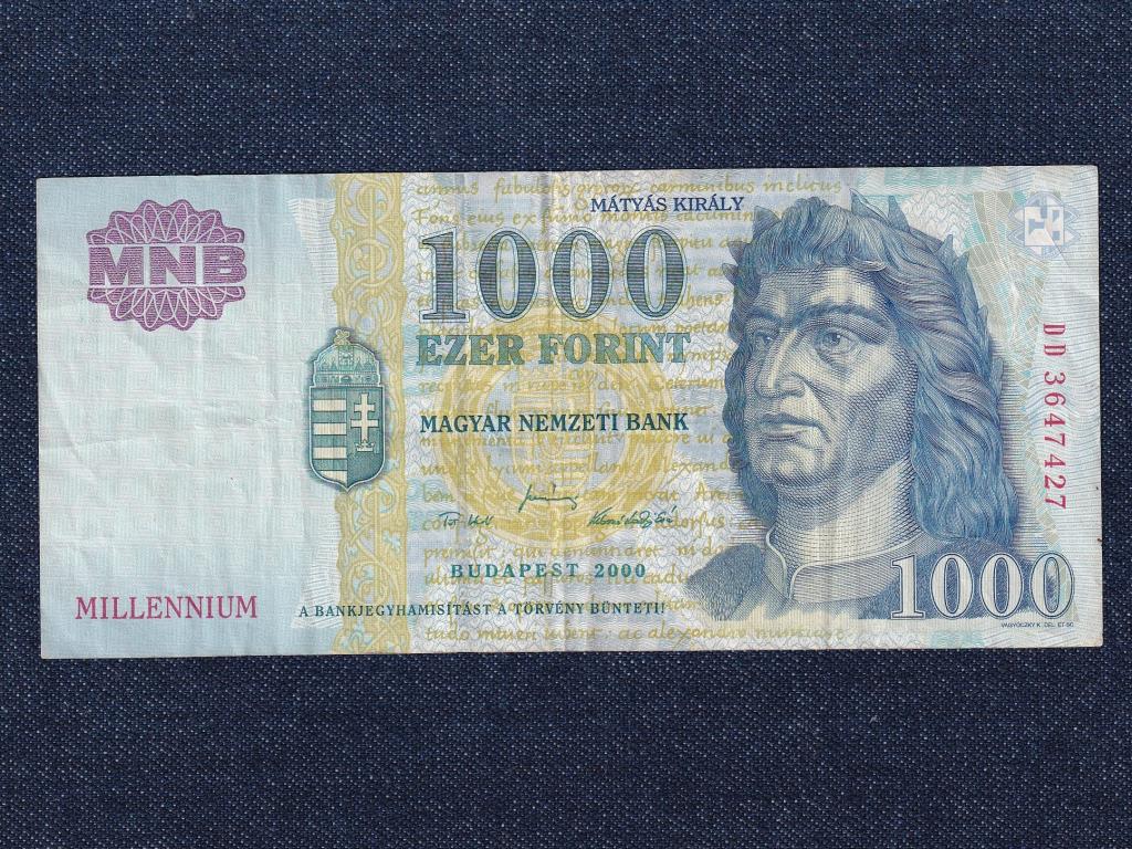 Millennium 1000 Forint bankjegy 2000