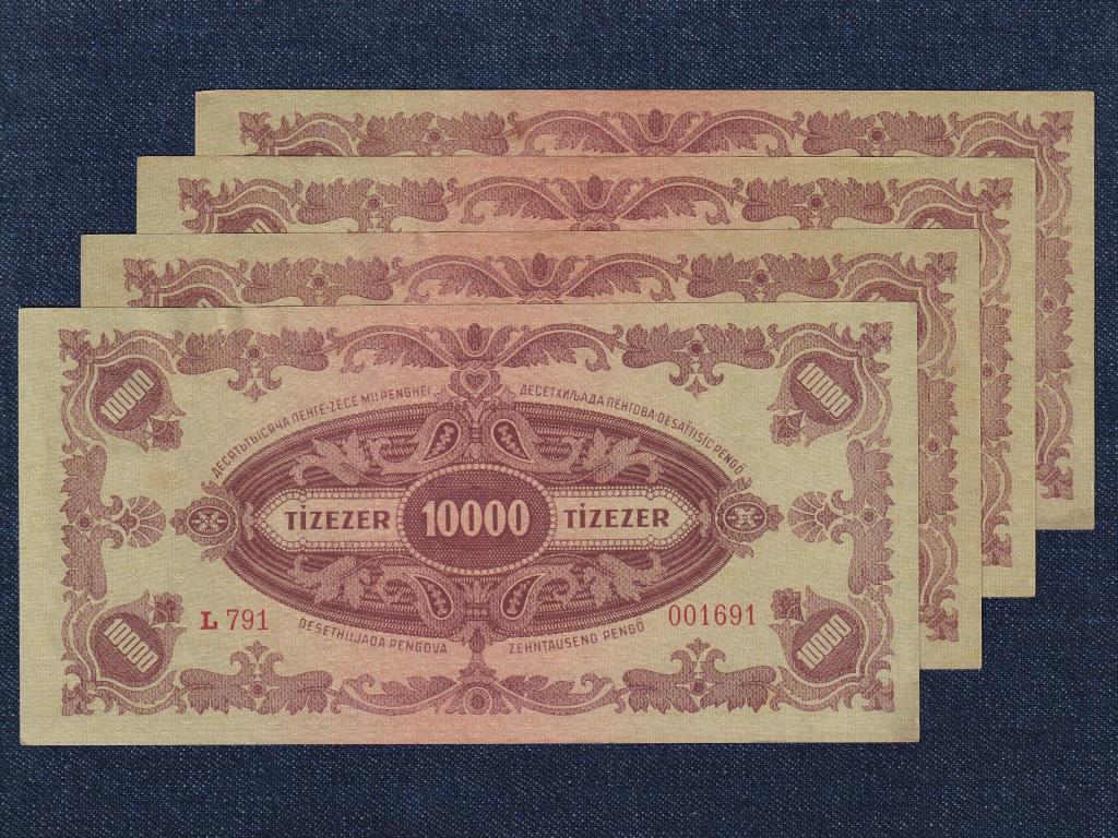 Háború utáni inflációs sorozat (1945-1946) 10000 Pengő bankjegy 1945 SORSZÁMKÖVETŐ