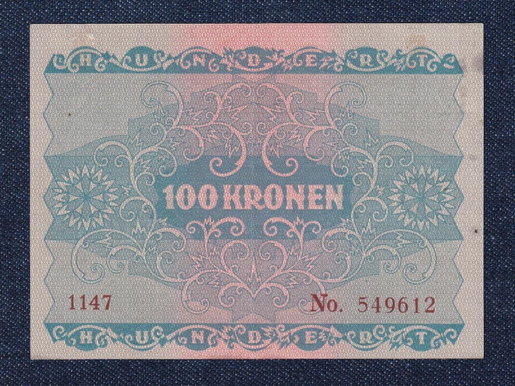 Ausztria 100 Korona bankjegy 1922