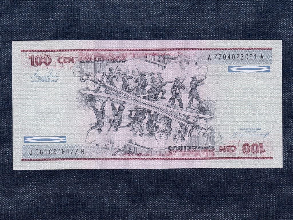 Brazília 100 cruzeiro bankjegy 1984