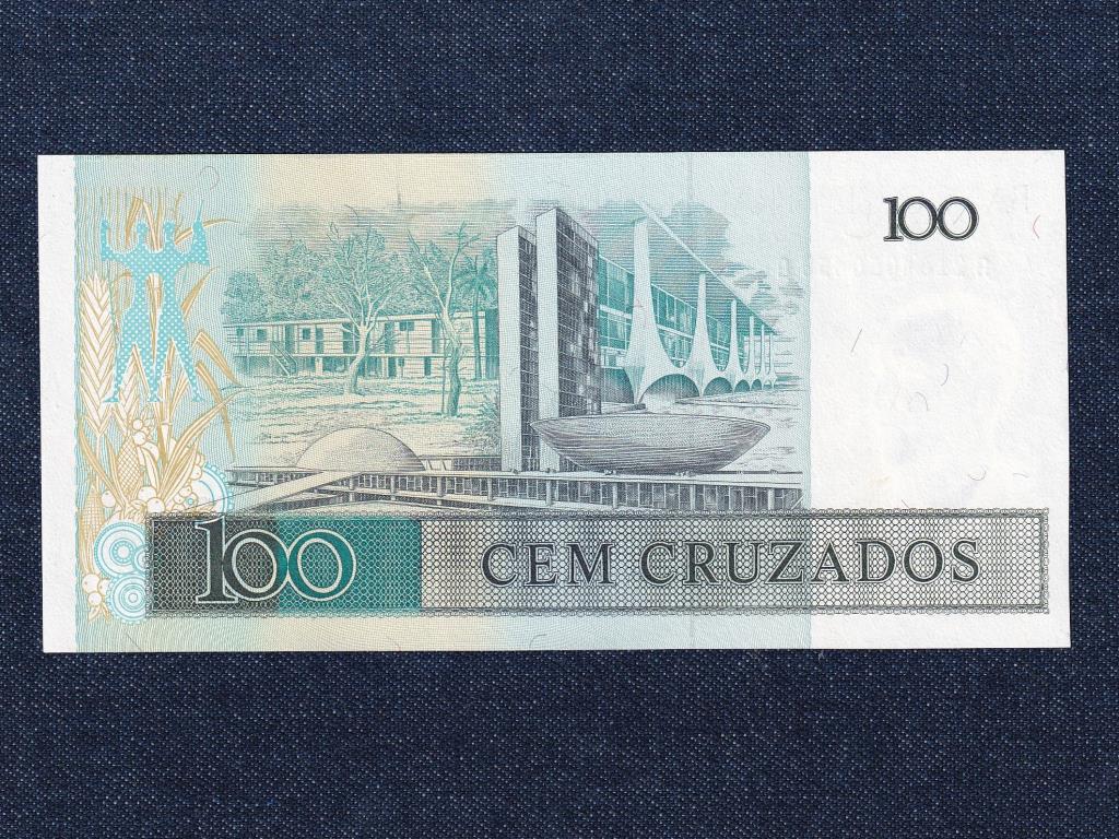 Brazília 100 cruzado bankjegy 1987