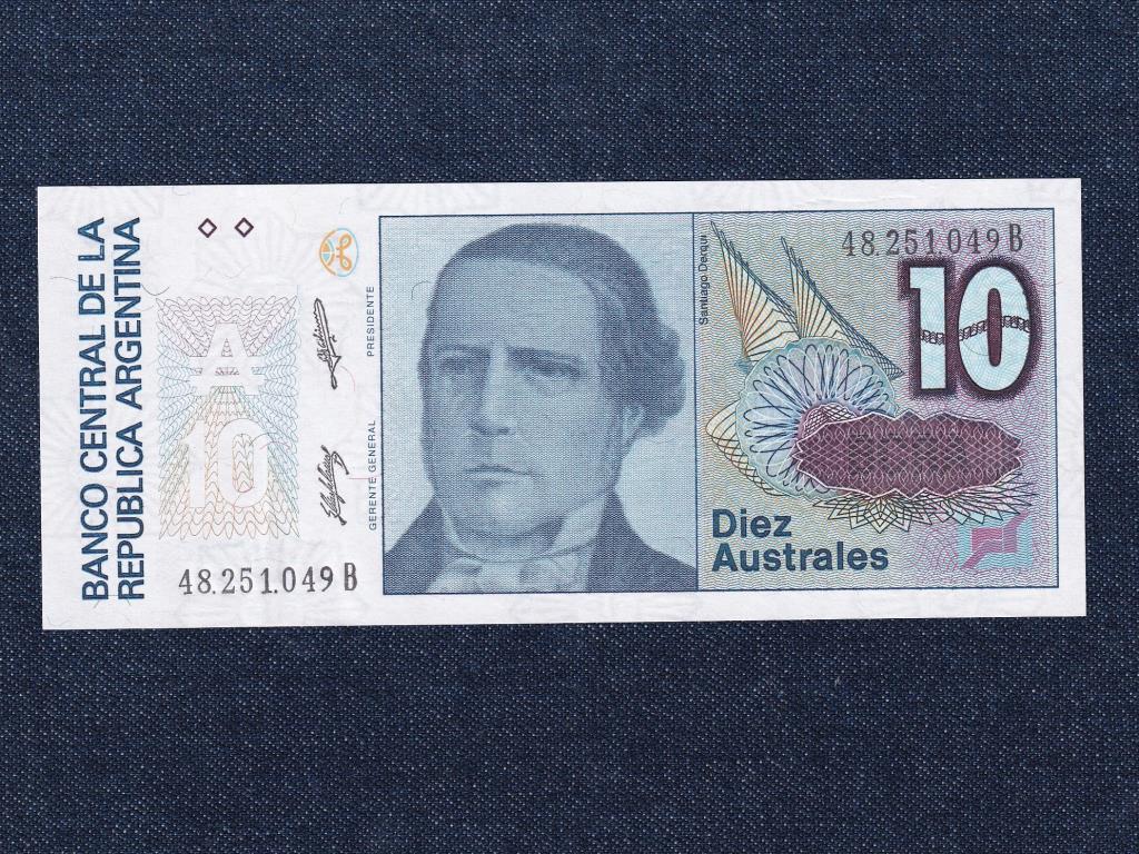 Argentína 10 austral bankjegy 1987