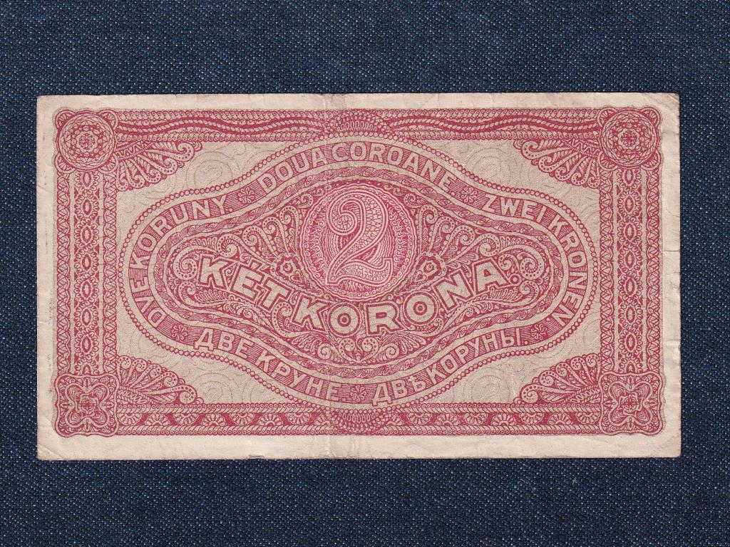 Kis címletű Korona államjegyek 2 Korona bankjegy 1920