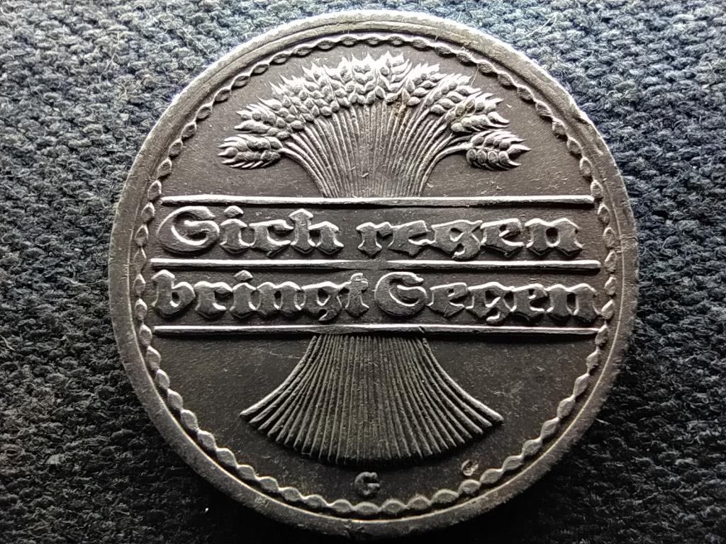 Németország Weimari Köztársaság (1919-1933) 50 Pfennig 1922 G